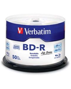 Verbatim 98172 Bdr 50 Piezas Bluray 25gb 6x