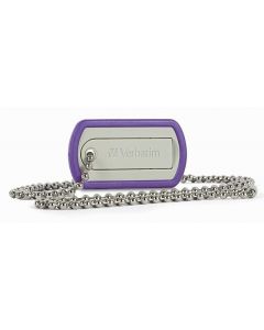 Verbatim 98512 8gb Dog Tag Usb 2.0 Tipo A Violeta