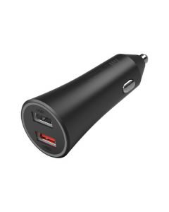 Xiaomi 26554 cargador de coche carga rápida 37w doble puerto color negro