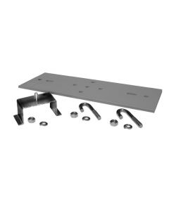Chatsworth 12730-712 3" (80 mm) channel rack-to-runway mounting plate with bracket
