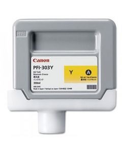Canon 2961B001AA 2961b001 pfi-303y cartucho de tinta original amarillo