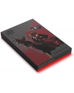 Seagate STKL2000411 game drive darth vader special edition firecuda disco duro externo 2 tb negro, rojo
