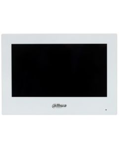 Dahua DHI-VTH2621GW-P vth2621gw-p - monitor ip touch de 7 pulgadas/ serie lite/ blanco/ poe estandar/ 6&1 e&s alarmas/ uso interior/ modo no molestar/ h.265/ soporta hasta 4 frentes calle y monitores adicionales/