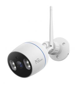 Zkteco NG-C501 ngteco ngc501 - cámara ip bullet wifi / resolución 1080p lente 3.6mm visión nocturna ángulo de horizontal 85° audio bidireccional almacenamiento local y en la nube