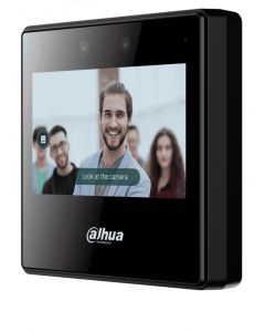 Dahua DHI-ASA3223A-W - control de asistencia con reconocimiento facial/ pantalla touch 4.3 pulgadas/ wifi/ 2000 rostros y contraseñas/ 300,000 registros/ detección vida/ 0.2 segundos/ rango .3 a 1.5 metros/