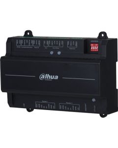 Dahua DHI-ASC2202B(T) - panel de control acceso para 2 puertas lectoras/ compatible con torniquetes Dahua/ tcp/ip/ comunicación rs-458 y wiegand/ 100,000 usuarios 500,000 registros/ soporta interlock, anti-passback, desbloqueo remoto/
