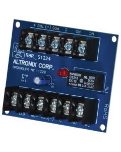 Altronix RBR1224 relé electrónico de palanca/trinquete, 12vdc a 24vdc