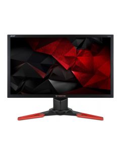 Acer um.fx1aa.001 34602vw Predator Xb241h Bmipr 24" Full Hd Led Plana Negro, Rojo Pantalla Para Pc