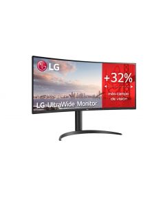 Lg 34WP65C monitor ultrawide curvo 34" wqhd resolución 3440x1440 panel va