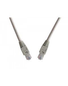 Saxxon PC5UMC5FTGY  patch cord utp  cat 5e color gris 1.5 mts bota moldeada tipo c