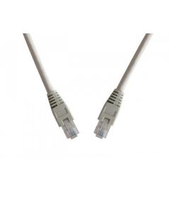 Saxxon PC5UMC10FTGY - patch cord utp  cat 5e color gris 3 mts bota moldeada tipo e