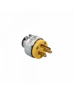 Eaton 3809-BOX-SLV arrow hart clavija blindada 20a 250v nema 6-20 amarilla - 3809-box