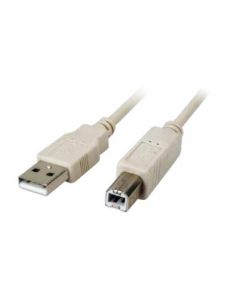 Xtech xtc-302 1.82m Usb A B Color Blanco Cable
