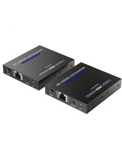 Saxxon LKV565P LKV565P- kit extensor hdmi de 2 puertos/ hasta 70 metros con cable cat6/ 6a/ 7/ resolucion 4k @ 60hz/ transmisor ir/ plug and play/ soporta hdr/ cero latencia