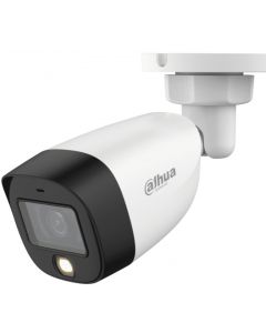 Dahua DH-HAC-HFW1509CN-A-LED hac-hfw1509cn-a-led - cámara bullet full color de 5 megapixeles/ lente 2.8 mm/ 112 grados apertura/ microfono integrado/ leds para 20 mts/ wdr 120 db/ starlight/ ip67/ #fullcolor