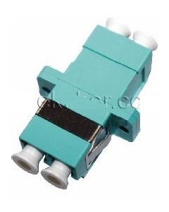 Saxxon jalc3cd - Adaptador Unitario De Fibra  Para Lc Om3 Aqua Duplex