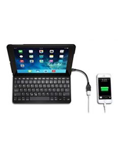 Kensington k97269us Key Folio Thin X3 For Ipad Air  Black