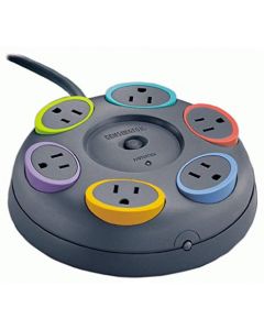 Kensington k62634na Multicontactos Toma Dcorriente 6 Contactos Para Mesa 1500 J 4.8mt