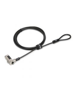 Kensington k68009ww N17 Serialized Combination Lock For Wedge-shaped Slots Cable Antirrobo Negro 1.8 M