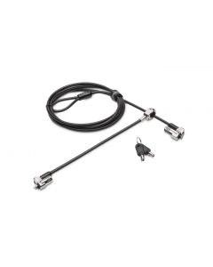 Kensington K64448WW nanosaver cable antirrobo negro, acero inoxidable 1.8 m
