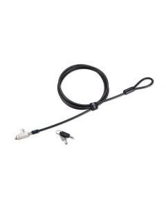 Kensington K60501M slim n17 2.0 keyed laptop lock for wedge-shaped slots - master key