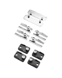 Hoffman CMFKSS kit de soporte montaje, 3.06 x 1.34 .60, acero inoxidable 304, pulido