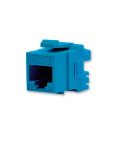 Belden AX104156 fx ultra hd 10gx modular jack category 6a rj45 keyconnect blue