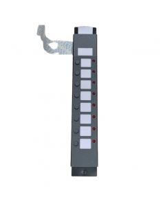 Simplex 4100-1280 modulo de 8 interruptores  led rojos