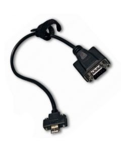 Zebra 430036 cable de serie negro