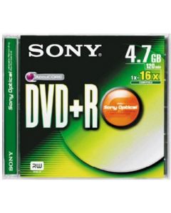 Sony dpr47ss/z ww/t la Dpr47ssz Wwt Caja Con 1 Pza Dvd R Slim Case