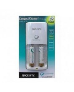 Sony bcg34hw2gn/cla4 Bcg34hw2gncla4 Cargador Con 2 Pilas Aa Compacto