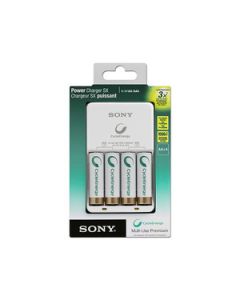 Sony bcg34hh4kn/c ula Bcg34hh4knc Cargador Con 4 Pilas Aa Compacto
