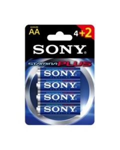 Sony am3-b4x2d Am3b4x2d Paquete De 4 Pilas Tipo Aa 1.5v Stamina