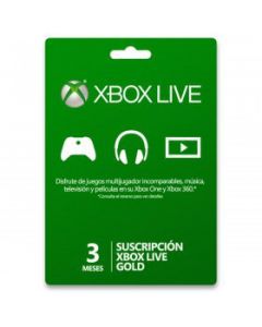 Microsoft 52k-00272 Xbox Live Gold 3 Meses R15