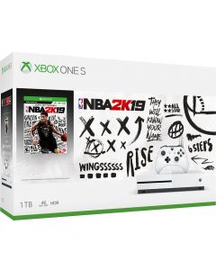 Microsoft 234-00579 Xbox Consola X1s 1tb Nba 2k19 Caja Malttratada
