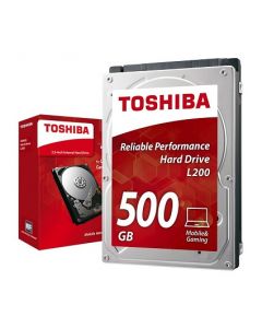 Toshiba hdwk105xzsta Disco Duro Interno Para Lap 500 Gb 7mm P5400rpm 8mb L200 Cajaretail