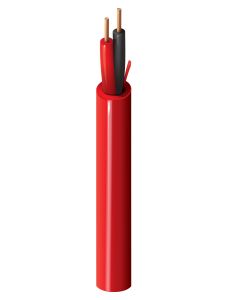 Belden 5220UJ 0021000 | multi-conductor - commercial applications, addressable systems 2 cond cabled 16 awg fpe pvc red