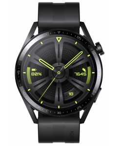 Huawei 55026958 watch gt 3 pantalla amoled 143" 46mm resolución 466x466 color negro