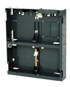 Bosch FMH 0000 A fire alarm mounting frame, medium, 17.7" width x 3.4" depth 19.8" height, abs plastic, anthracite gray