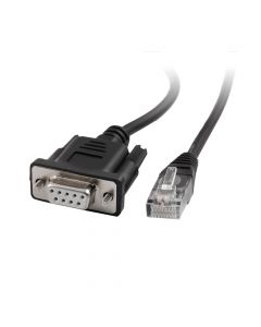 Honeywell 57-57210-n-3 Cable Rs232 Black Db9 Female 36 Meters (118) Straight No Power For Ms2400 Stratos & Ms2200 S