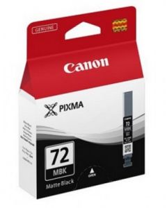 Canon 6402b010aa 59100zn Tinta Pgi-72 Mbk Negro Mate 14ml Rendimiento De 202p P Pro-10