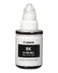 Canon 0667c001ab/aa/ac 0667c001ab Aa Ac Tinta Gi-190 Bk Negro 135ml 6000pags P  G1100 G2100 G3100 G4100