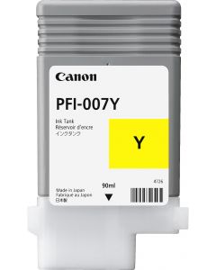 Canon 2146c001aa 591016z Pfi-007y 90ml Amarillo Cartucho De Tinta
