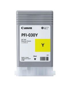 Canon 3492c001aa Pfi-030y Pigment Yellow Ink Cartridge 55ml