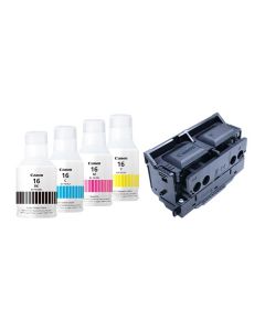 Canon 4659C005AA kit de cartuchos gi16 en color es y  cabezal ph-s para maxify