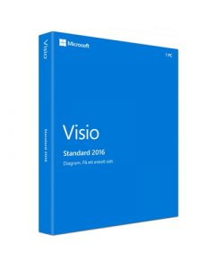 Microsoft d86-05542 D8605542 Visio Std 2016 32bitx64 Spani Sh Latam