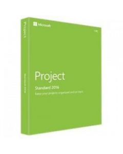 Microsoft 076-05530 07605530 Project 2016 32bitx64 English Em Dvd