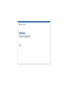Microsoft d86-05815  Visio Std 2019 32 64 Spanish Latam Em Dvd