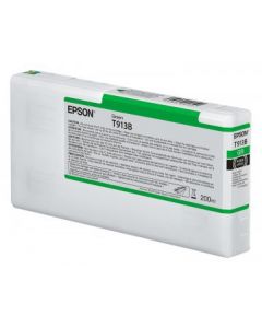Epson t913b00 Ultracrome Hdx  Green Ink Carturcho 200 Ml