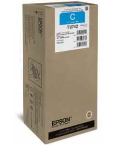 Epson t974220 Tinta Cyan Wf-c869r Alta Capaci Rendimiento 84 000